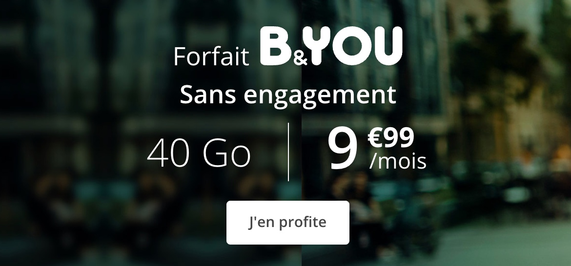 Bouygues telecom 9.99欧套餐