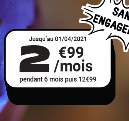 NRJ 2.99欧30G-6个月优惠套餐