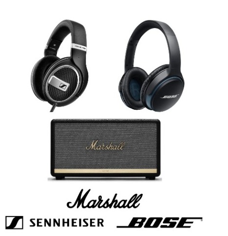 Marshall+Bose+B&O等最高立减150欧