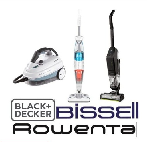Bissell, Polti, Black & Decker清洁小家电最高立减160欧