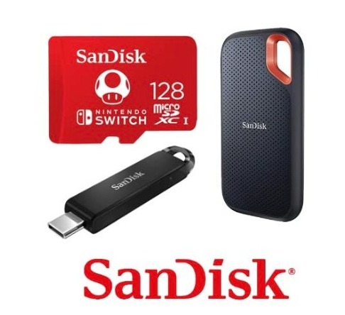 SanDisk 最高立减118.94欧