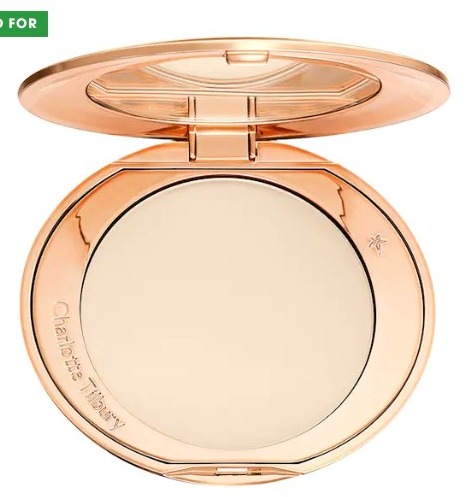 Charlotte Tilbury极细无痕粉饼!超级适合干皮!妆感轻盈!