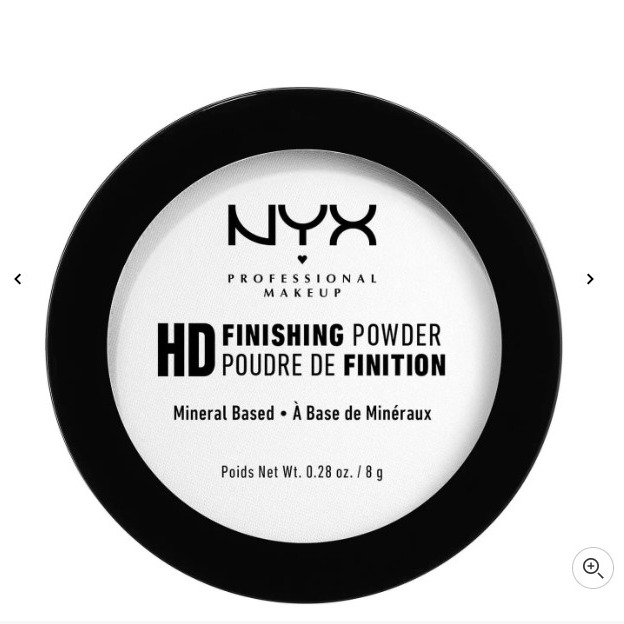 NYX HD矿物定妆粉饼8g!上脸持久服帖!不斑驳不浮粉!