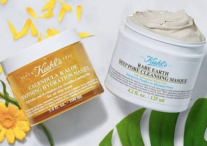 Kiehl's 补水面膜防止皮肤水分流失