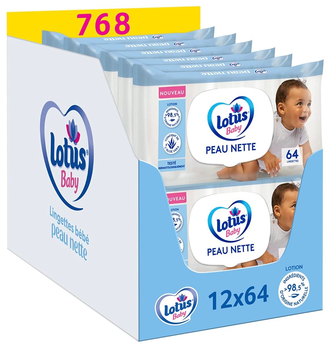 Lotus 宝宝湿巾768抽