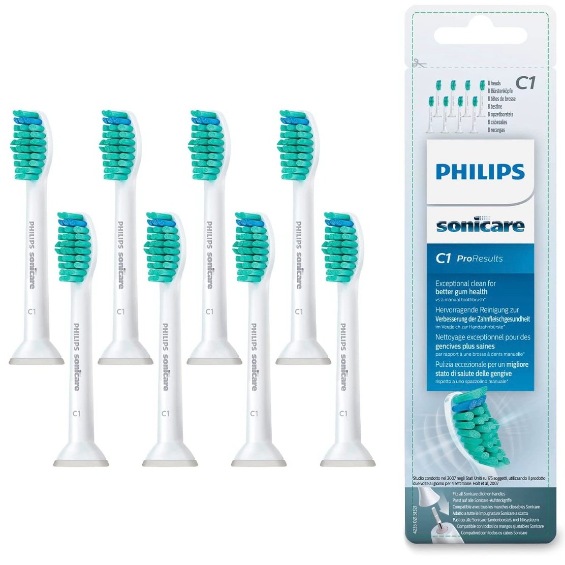 Philips C1标准刷头8只