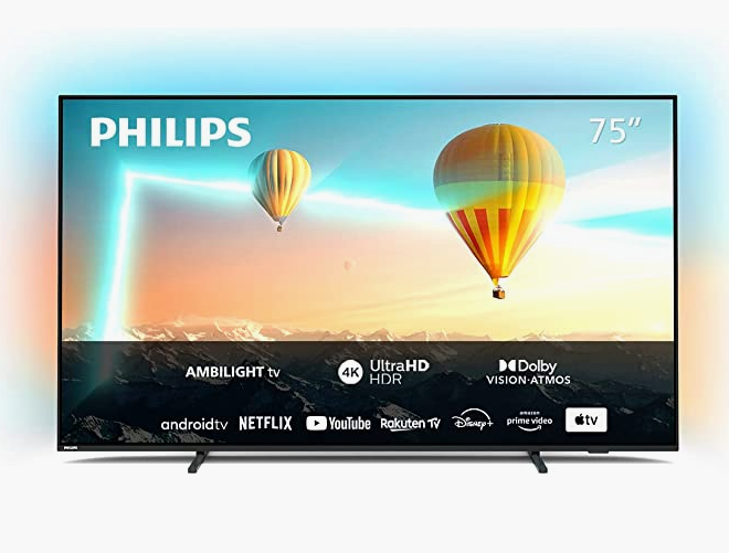 飞利浦 LED 4K 超高清电视