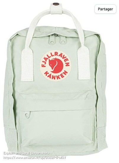 Fjallraven 浅果色双肩包