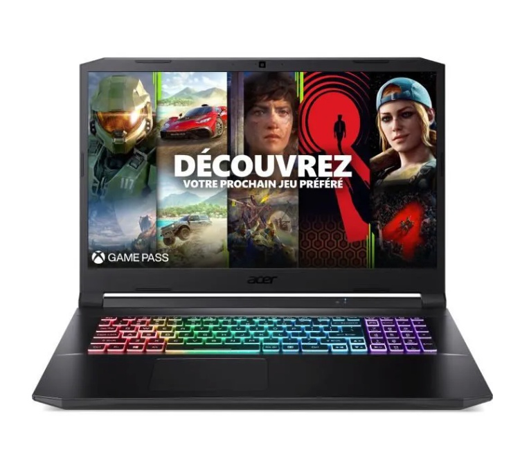 Acer Nitro 5 i9-11900H, 16Go DDR4 + 512G SSD