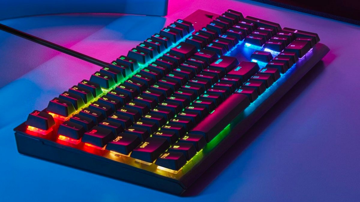 所有男孩的梦!CORSAIR Gaming K60 RGB PRO
