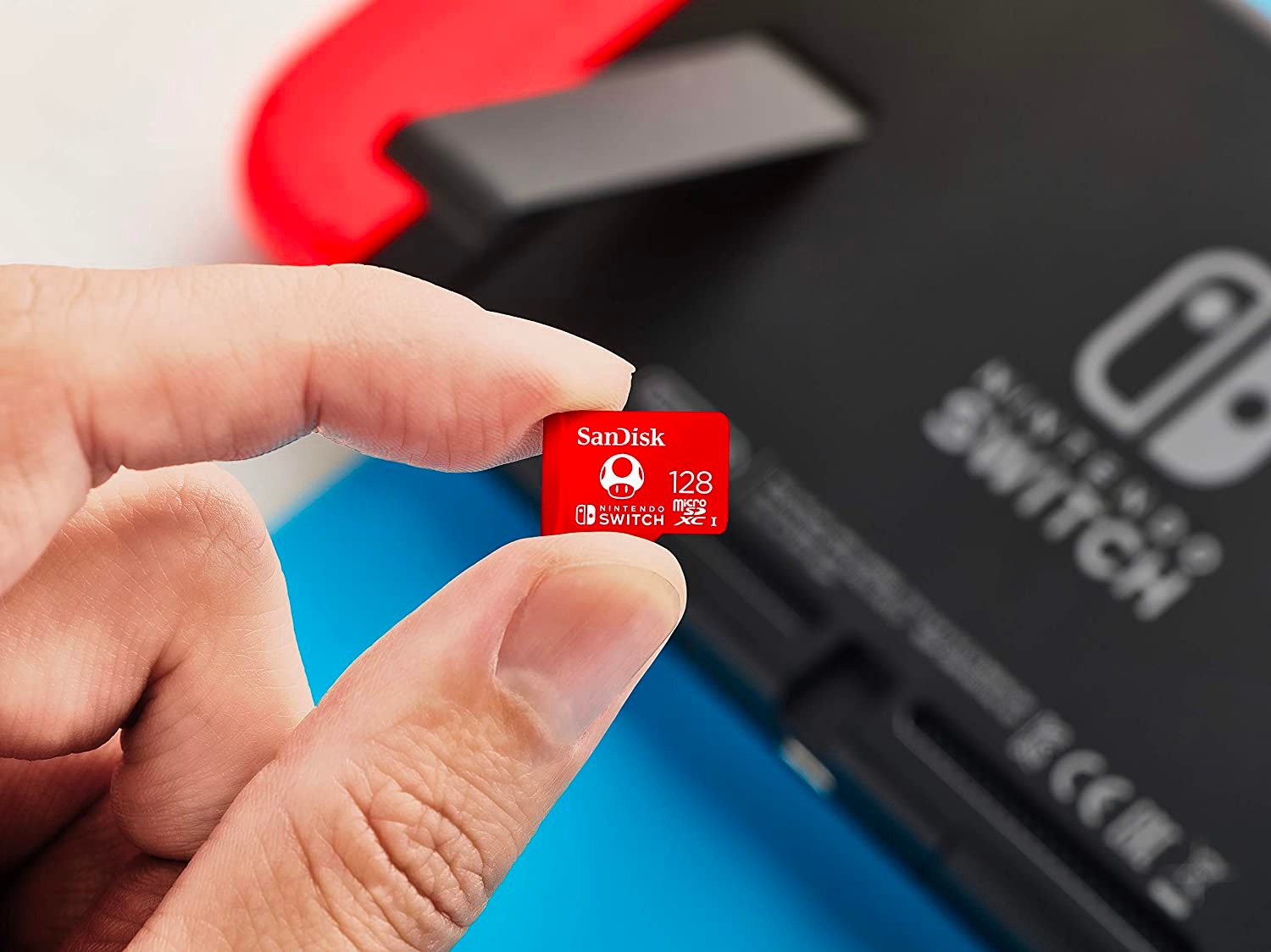 有内存就是爽 switch 128g 存储卡 有他游戏随心下