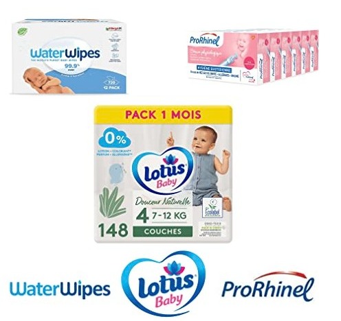 Waterwipes+Lotus 尿不湿，宝宝湿巾低至6折大促
