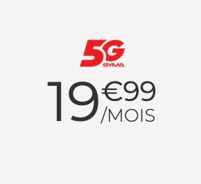 Syma>>19.99欧=210G无合约套餐