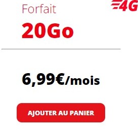 Auchan/欧尚无合约套餐20Go仅需6.99欧/月！
