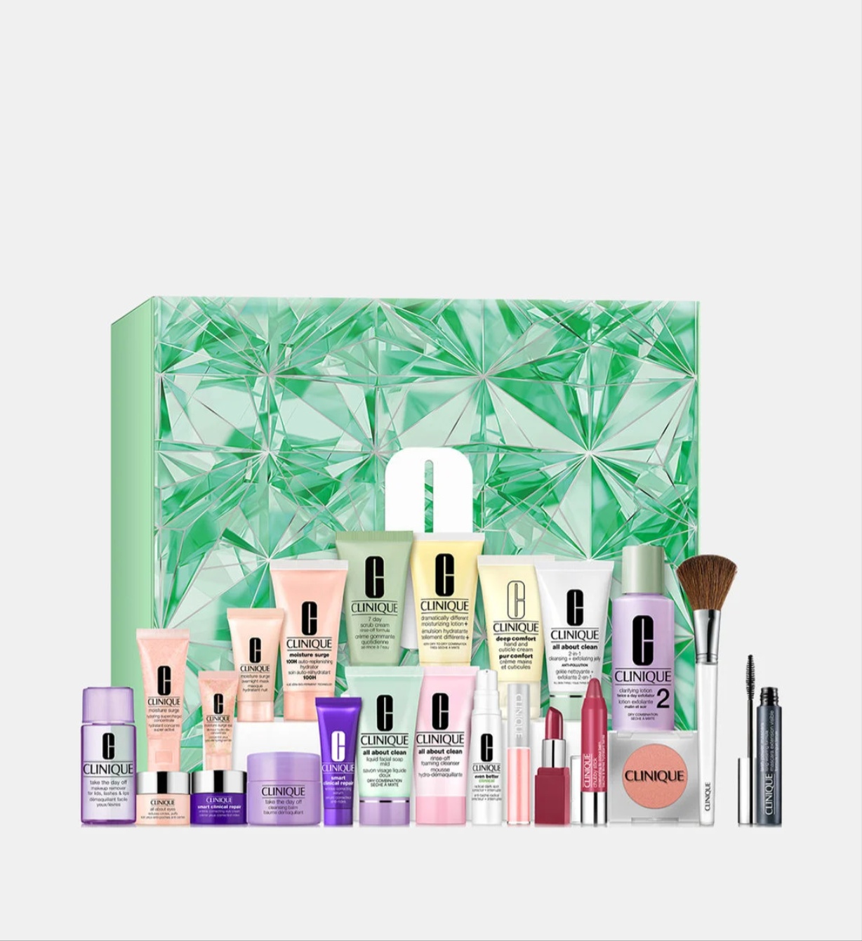 价值 332€ 的 Clinique/倩碧 圣诞日历折后 104€