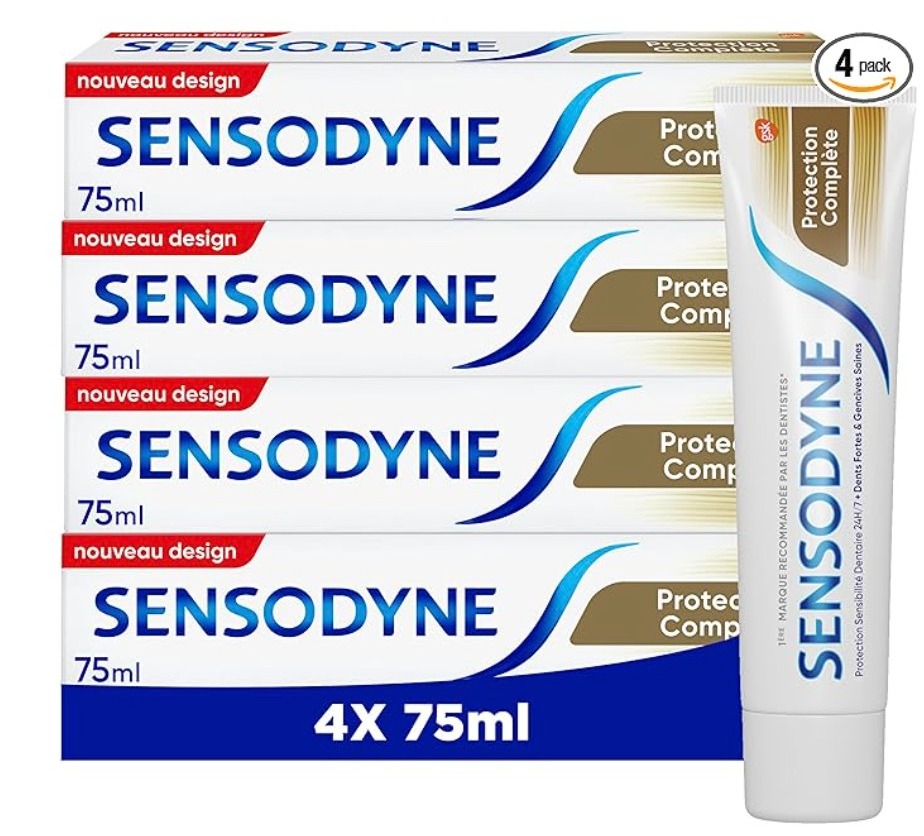 Sensodyne舒适达全面防护牙膏4支装