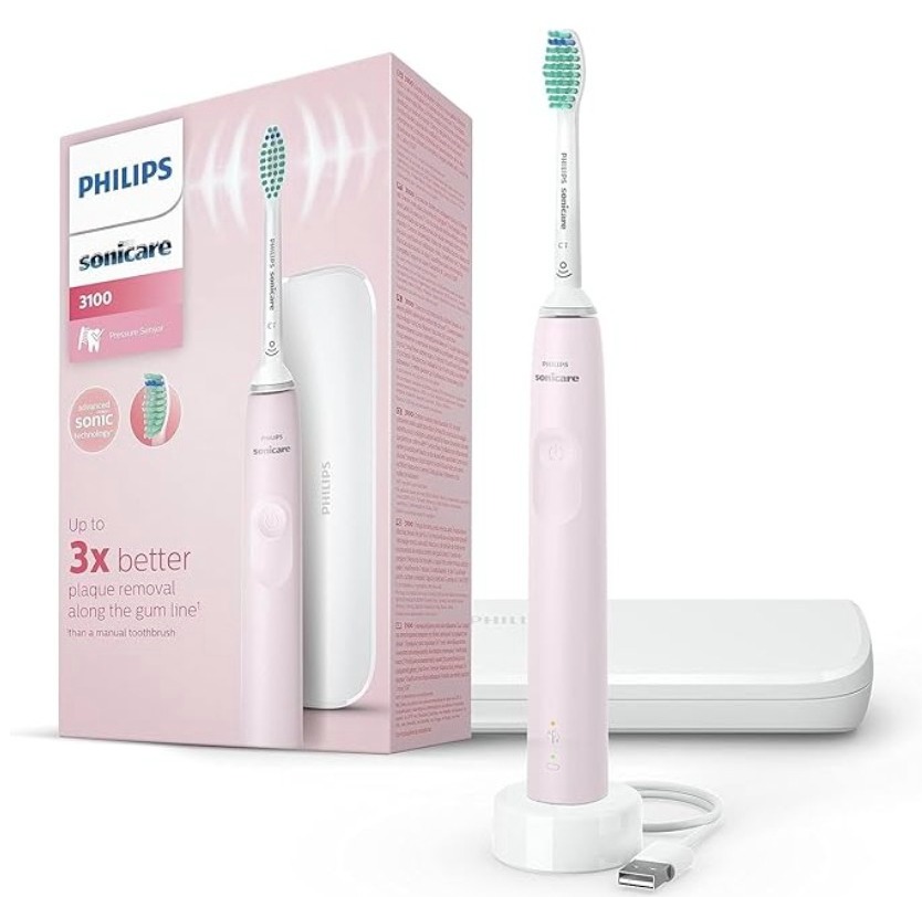 飞利浦Sonicare  3100粉色电动牙刷