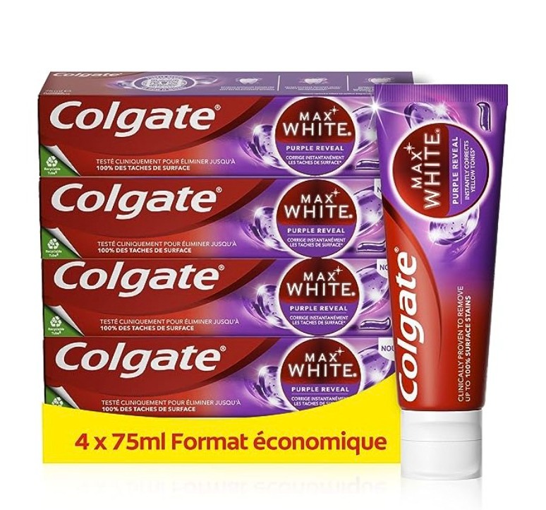 Colgate高露洁Max White四支装