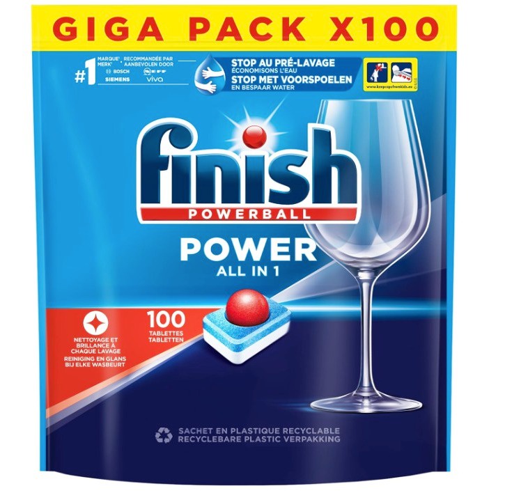 Finish 洗碗机清洁块100块