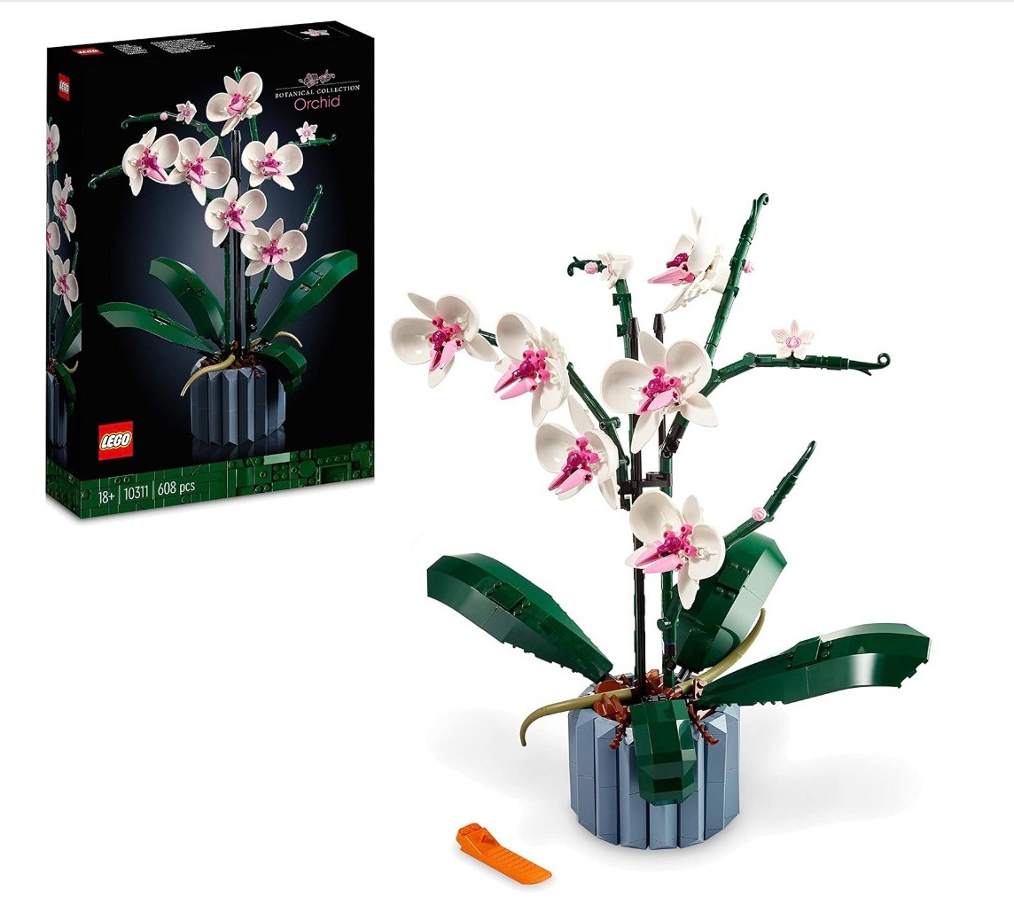Lego兰花盆栽