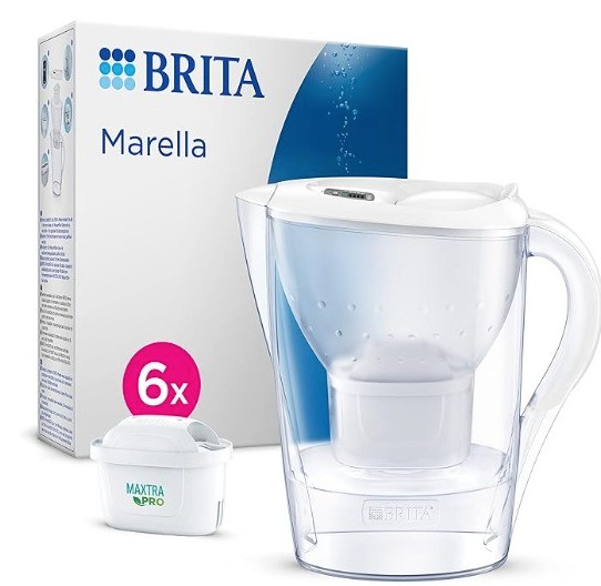 BRITA 滤芯12件仅53€！水质健康才能不掉发！