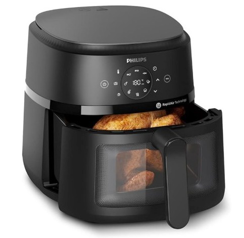 Philips空气炸锅6.2L！13种方式高效烹饪🧑‍🍳