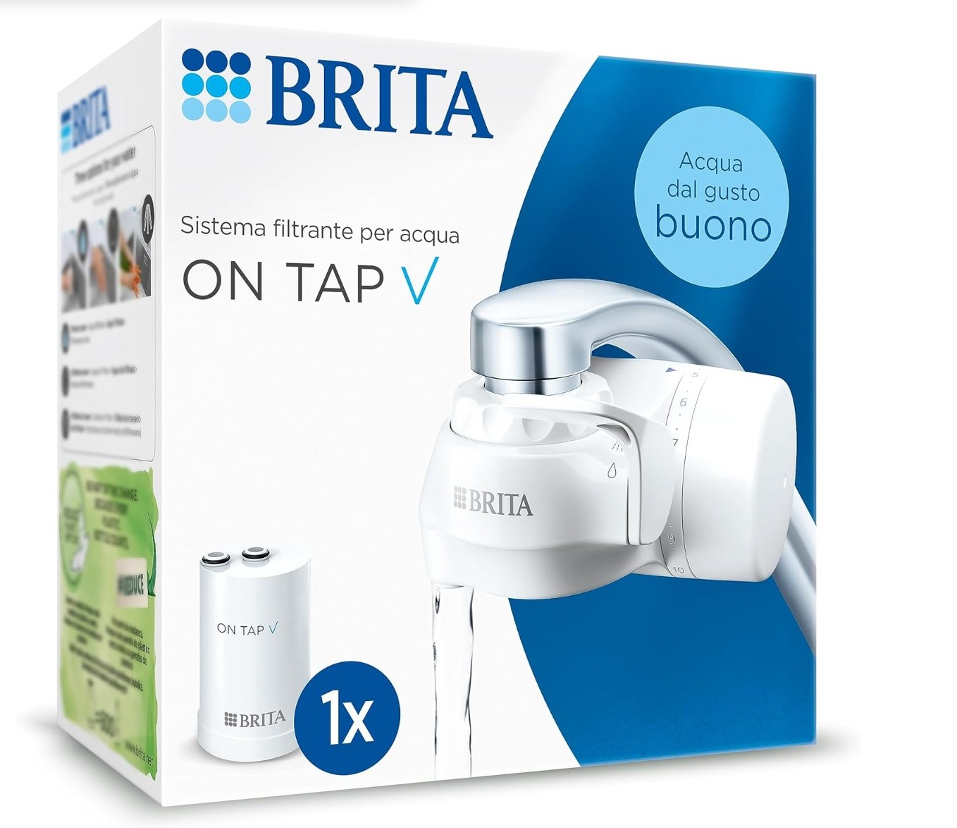 Brita 水龙头滤水器！直接从水龙头获得、口感甘甜的饮用水