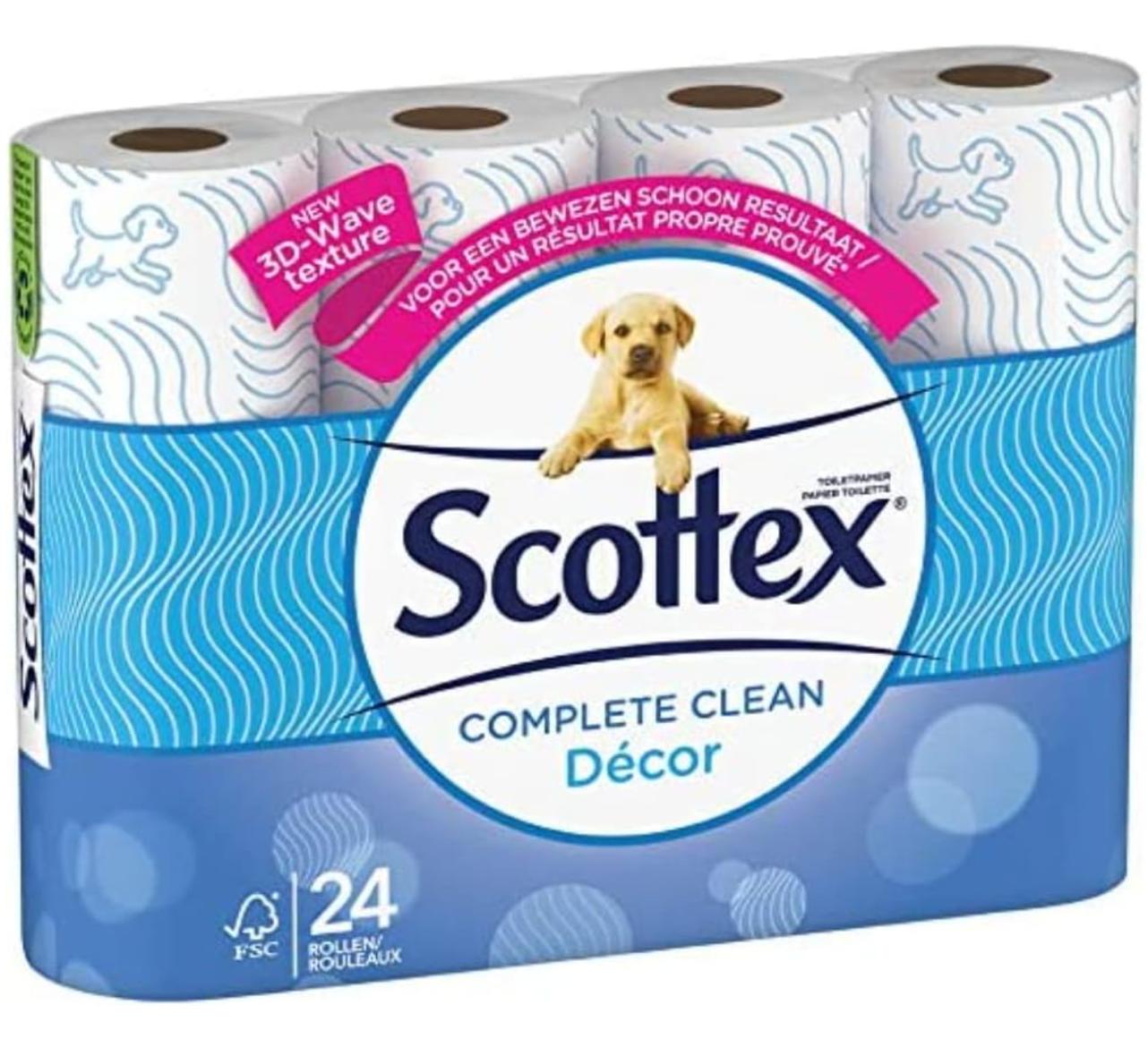 SCOTTEX经典小狗卫生纸！三合一超实用
