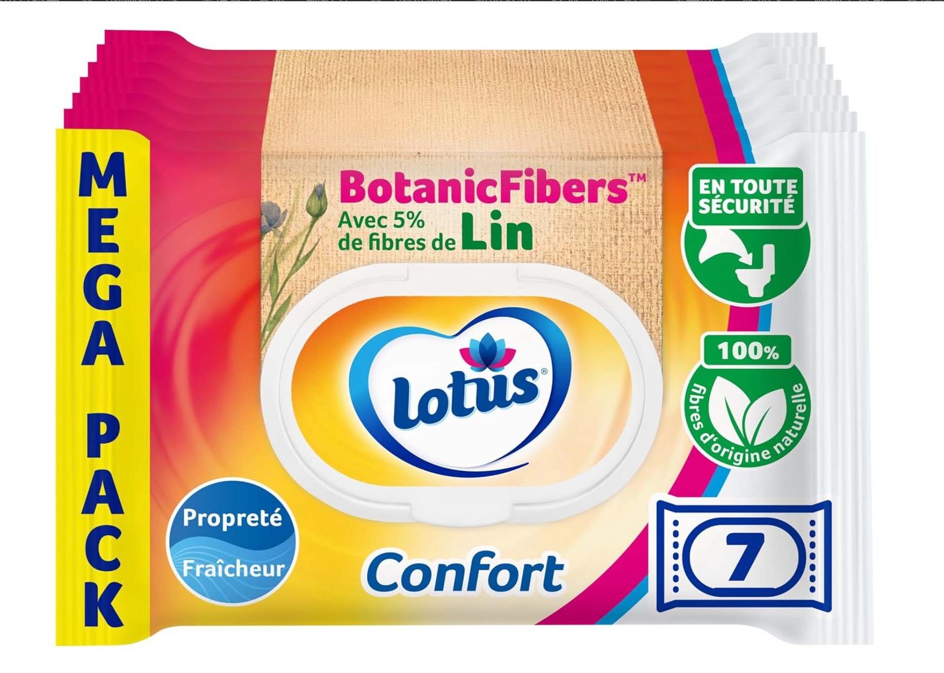 Lotus 湿厕纸7包仅7.8€💥必买！