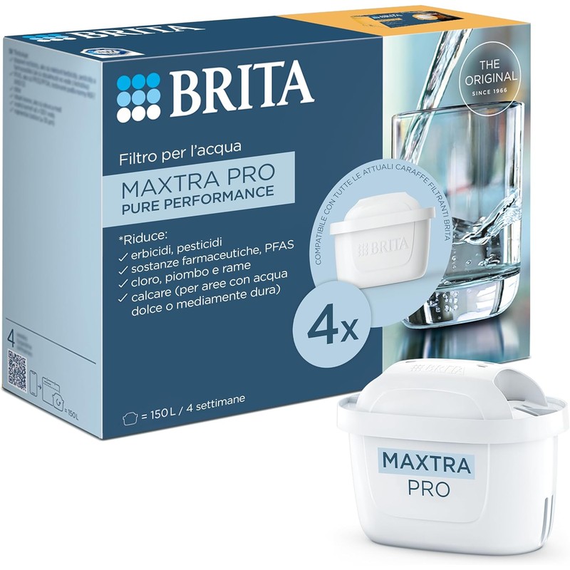 BRITA Maxtra Pro净水滤芯4支装24€💧适配全系列，净水更纯净！